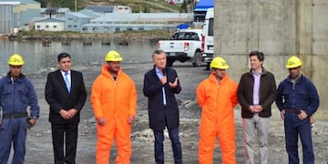 Mauricio Macri en Ushuaia (Fotos Cindi Castro - Vía Ushuaia)