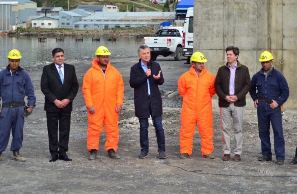 Macri visitó por primera vez Tierra del Fuego y dejó un mensaje muy alentador