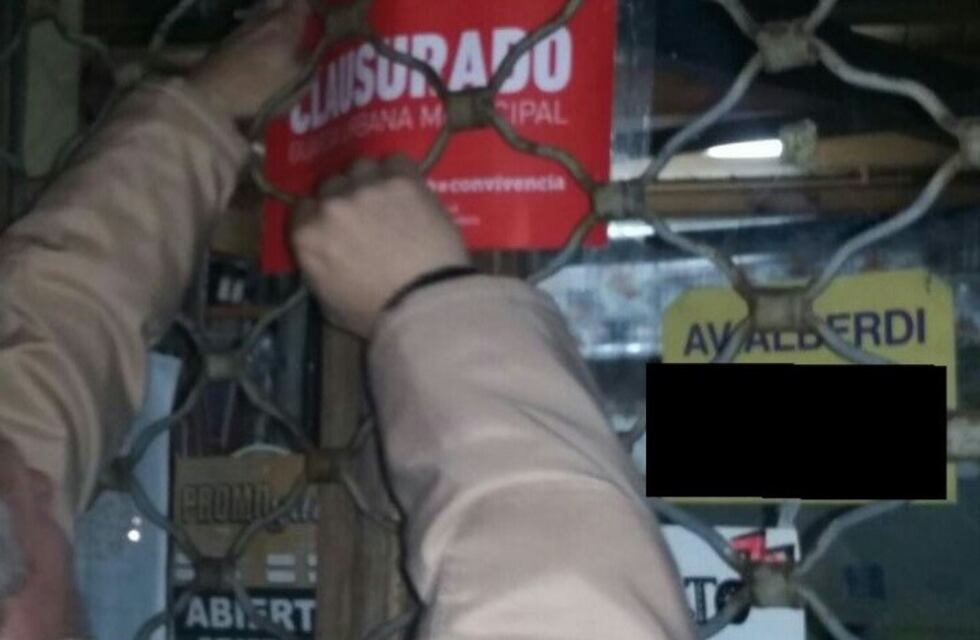 El Municipio clausuró una ferretería por venderle pegamento con tolueno a un menor