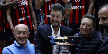 Felicidad plena para un Cuervo\u002E Tinelli resaltó el tetra, y también a Instituto como rival\u002E