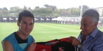 Messi podría anticipar su vuelta a Newell's