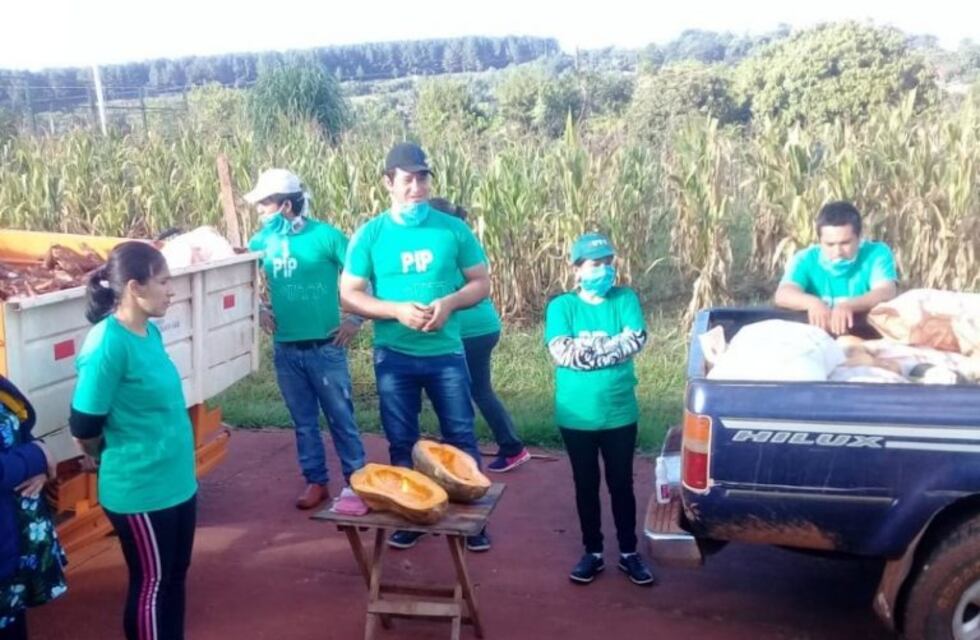 Puerto Piray: donaron más de 5 mil kilos de verduras libres de agrotóxicos