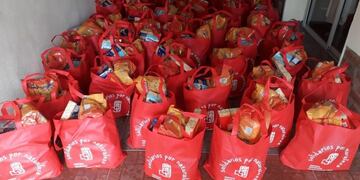 Canastas familiares del Partido Socialista de Alta Gracia