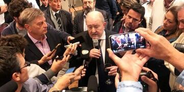 Verna en el Día del Periodista (La Arena)
