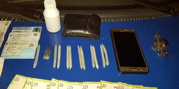 Alta Gracia: fuga y persecución por tenencia de drogas\u002E