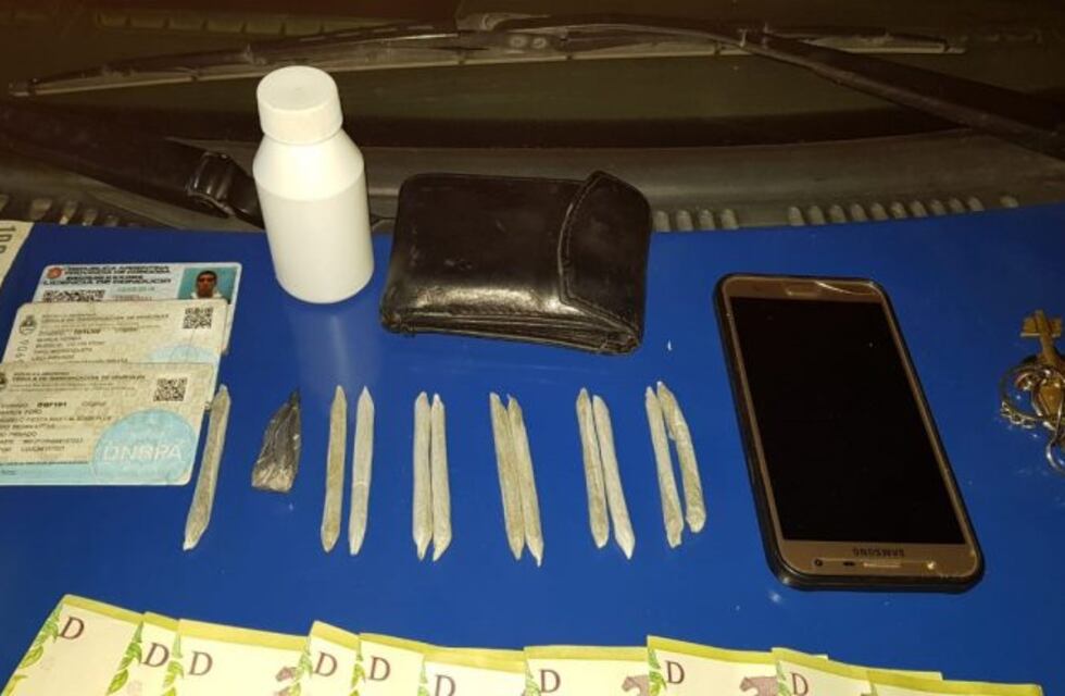 Alta Gracia: fuga y persecución por tenencia de drogas