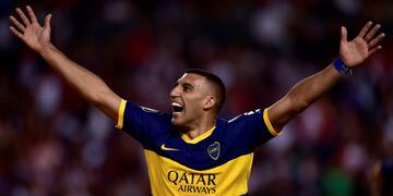 Boca compró la totalidad del pase de Wanchope Ábila\u002E (AFP)
