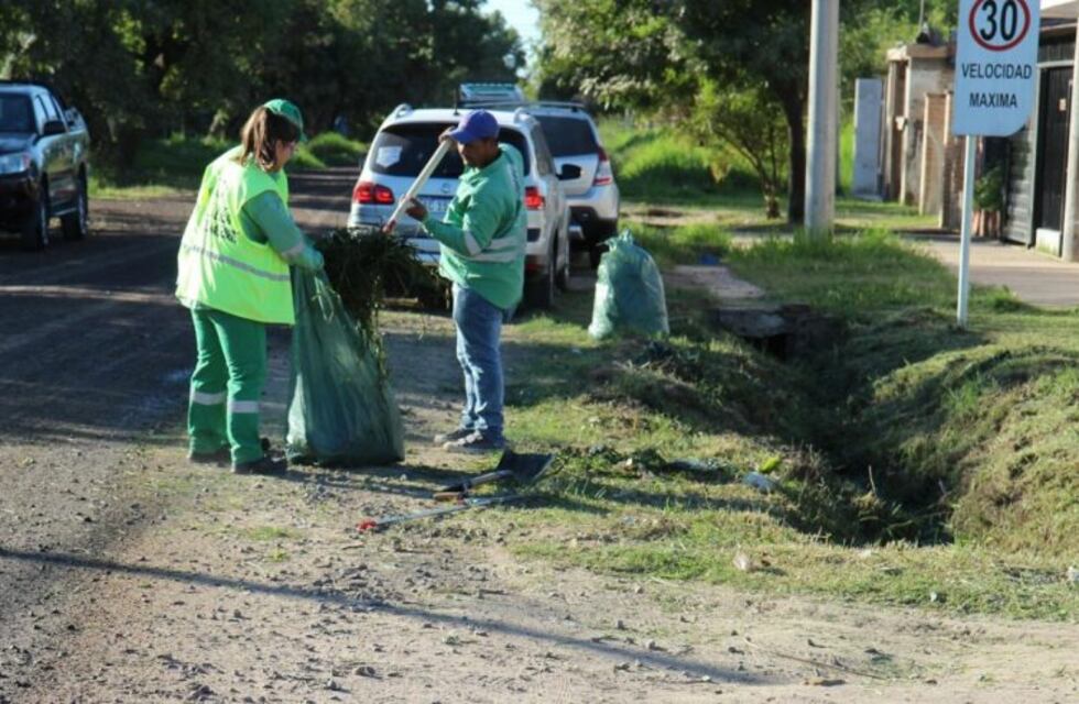 Realizaron desmalezado y limpieza en barrios del sudoeste de Resistencia