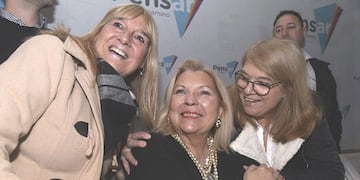 Lilita Carrió en Pergamino