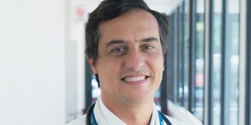 Doctor Alejandro Peirone (Jefe de Cardiología Pediátrica del Hospital Privado)\u002E