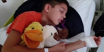 Volvieron internar a Thiago Joel Franco y está grave (Foto: Facebook)