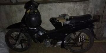 Detuvieron a un menor que le robó la cartera a una motociclista