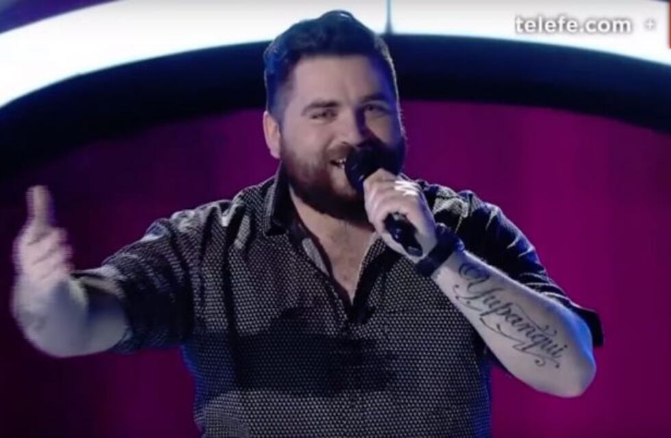 Jony, el cordobés de Monte de los Gauchos que brilló en La Voz y que llegó en la camioneta del intendente