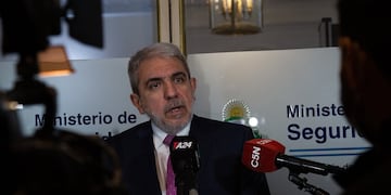 Frente de Todos: Aníbal Fernández, ministro de Seguridad de la Nación. (La Voz)