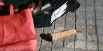 Consolador secuestrado a un ladrón