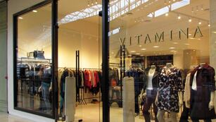 Vitamina es una de las dos marcas que remata ropa al 70% de descuento. (Gentileza Clarín)