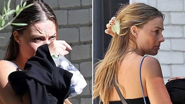 Margot Robbie visitó a su amiga Cara Delevingne.