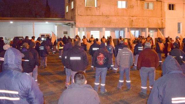 Paro del SEOM en el Corralón Municipal