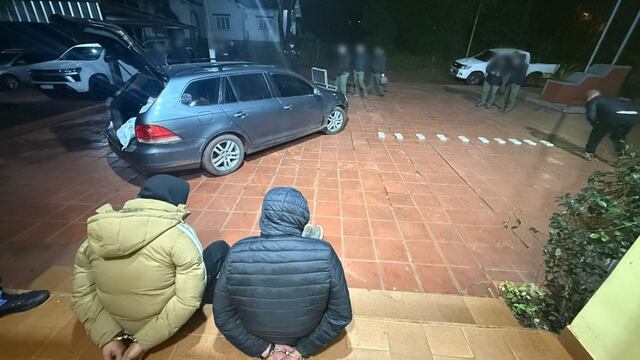 Histórica incautación de cocaína en Montecarlo: más de 10 kilos valuados en 200 millones de pesos.