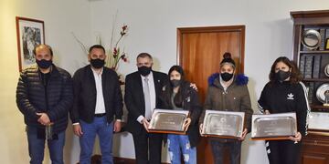 Jaldo recibió a las tucumanas campeonas en San Lorenzo.