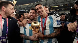 Los futbolistas ganaron la Copa del Mundo en Qatar.