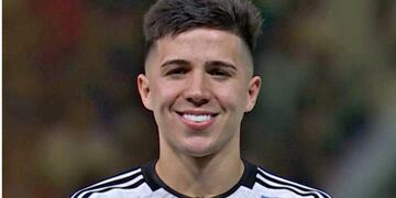 Enzo Fernández fue el mejor jugador joven de la Copa del Mundo (AP)