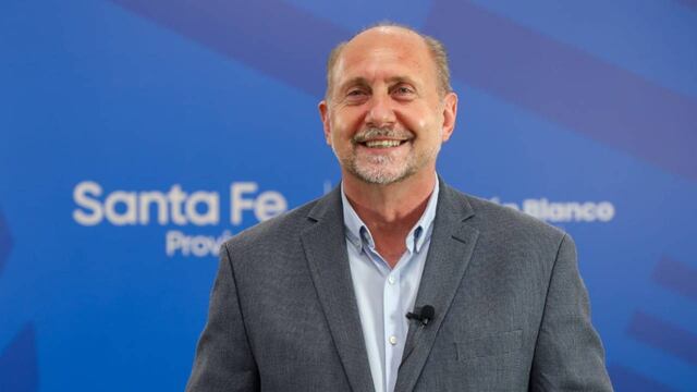 El gobernador de Santa Fe, Omar Perotti