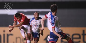 Independiente rescató un valioso empate ante Bahía. (Twitter: @Independiente)