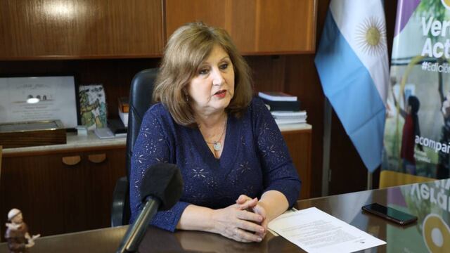 Adriana Cantero, ministra de Educación de Santa Fe, habló sobre los paros docentes.