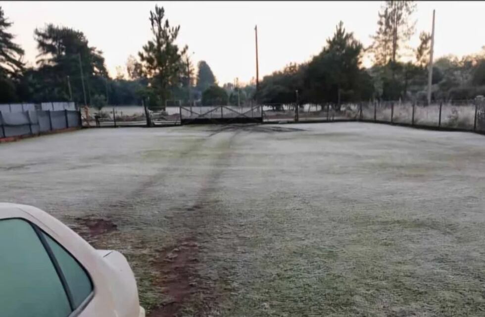 El frío extremo se extiende en Misiones y se esperan mínimas bajo cero hasta el viernes
