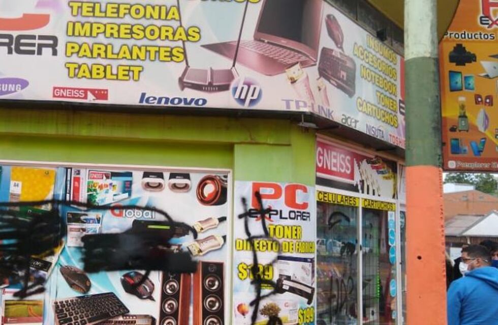 Vandalizaron un local comercial en pleno centro de Eldorado
