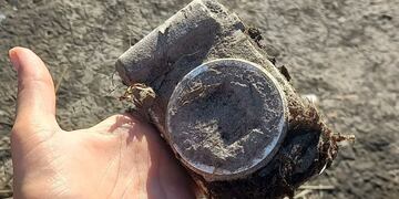 La cámara estuvo más de 6 años bajo agua en los Esteros del Iberá.