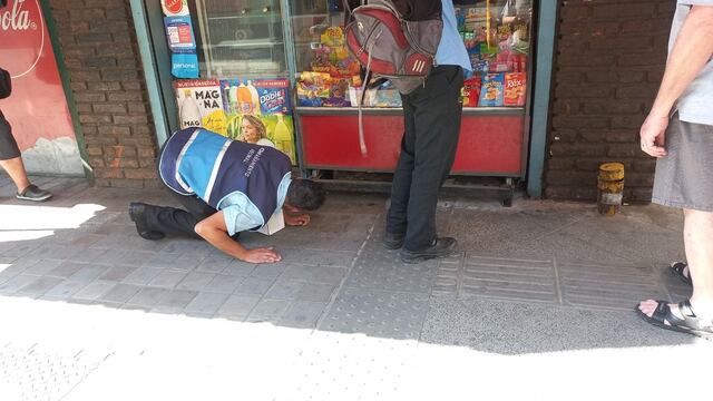 La sorpresa de los cordobeses en el centro de la ciudad.