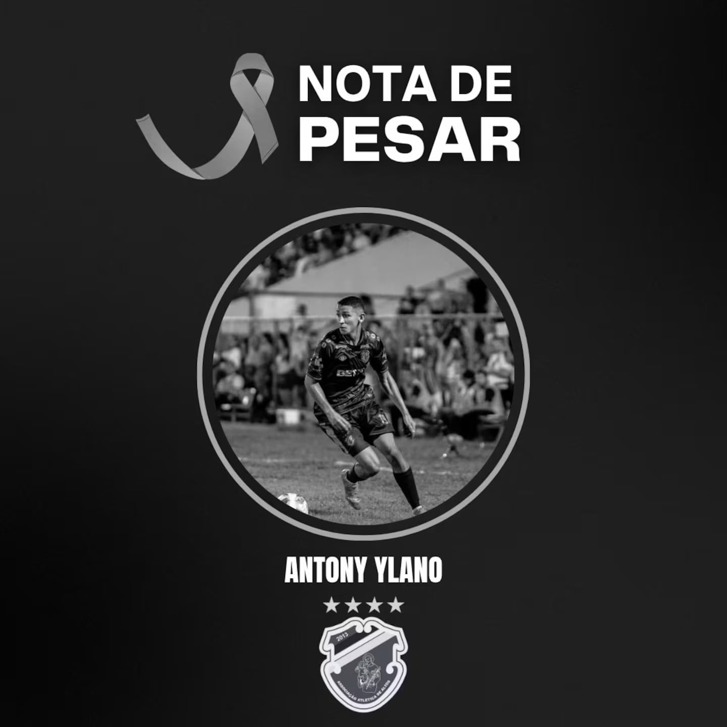 La despedida de su club.