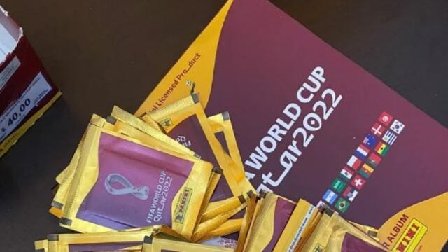 Furor por el álbum y figuritas del Mundial Qatar 2022.