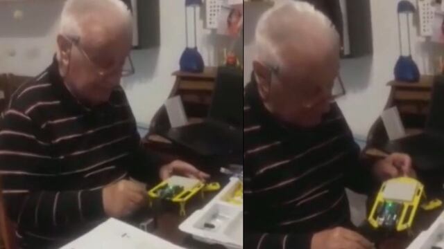 A sus 82 años, decidió estudiar programación en Córdoba.