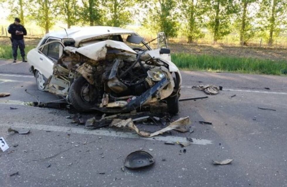 Un hombre resultó herido tras un fuerte choque en San Carlos