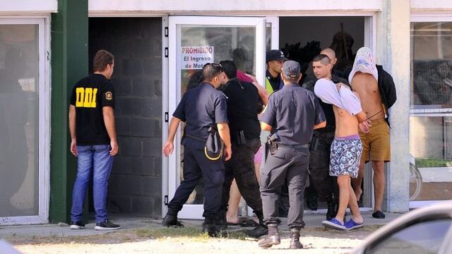 Rugbiers detenidos por el crimen de Fernando Báez Sosa en Villa Gesell. (Clarín)