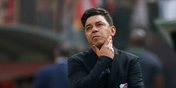 Soccer Football - Copa Libertadores - Final - Flamengo v River Plate - Monumental Stadium, Lima, Peru - November 23, 2019  River Plate coach Marcelo Gallardo    REUTERS/Pilar Olivares