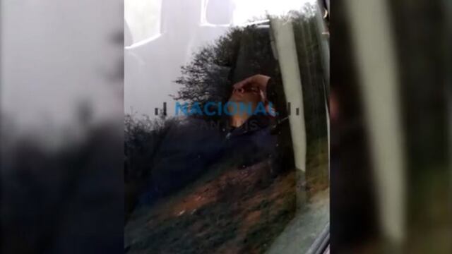 Policías de San Luis durmiendo en horario de trabajo\u002E