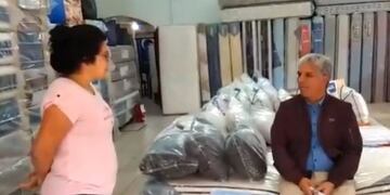 Violento a escrache a Claudio Poggi\u002E