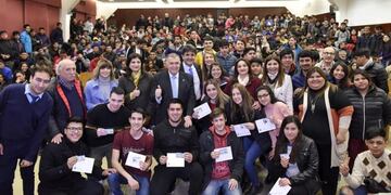 Jaldo entrega boleto gratuito en la UTN (facebook)