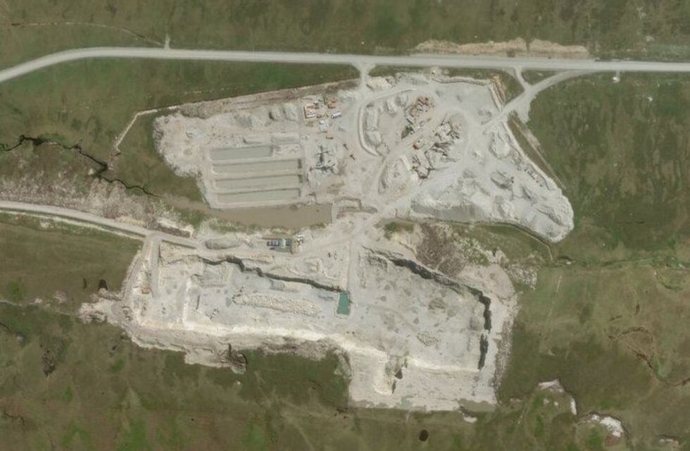 Cantera de Malvinas alista el tren de trituración y cribado con maquinaria de última generación