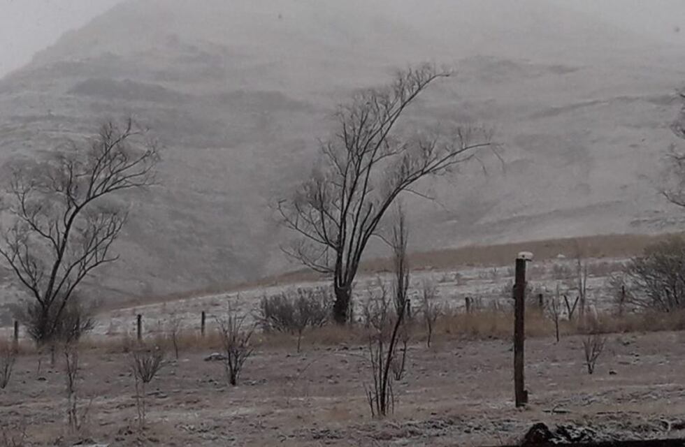Tafí del Valle tuvo la primera nevada del invierno