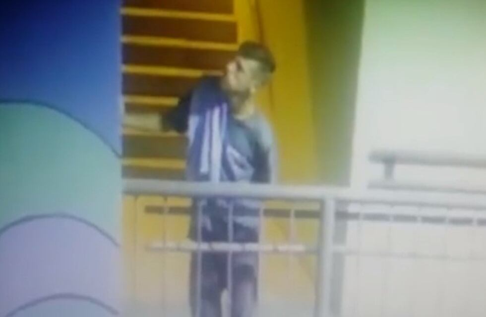 Fue filmado mientras intentaba destruir una cámara de seguridad en el viaducto