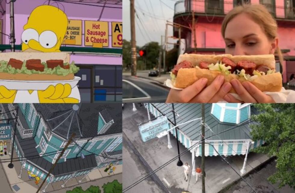 Dos amigas recrearon hasta los detalles de un capítulo de "Los Simpson"