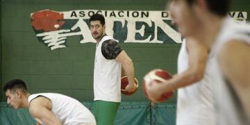 Nicolás Romano, una presencia de peso en el inicio de la pretemporada de los Verdes\u002E