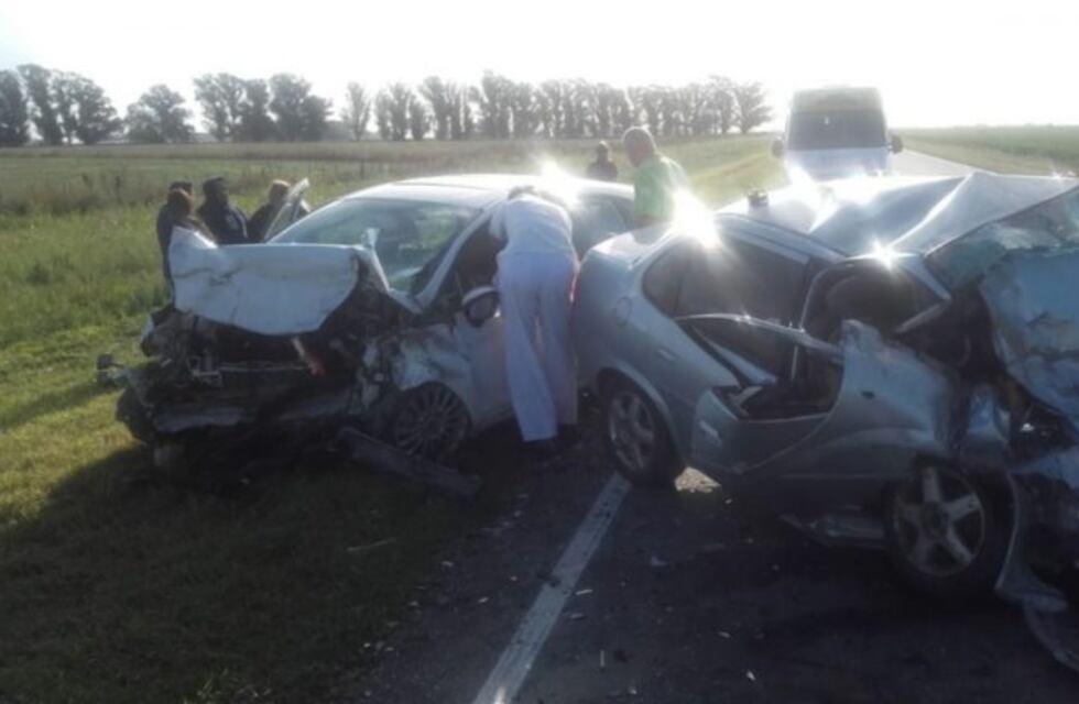 Seis víctimas fatales en un accidente de tránsito cerca de Tres Arroyos