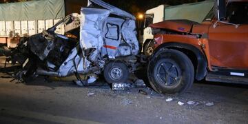 El siniestro ocurriu00f3 en la Ruta 91 a la altura de Villa La Ribera.