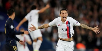 Con un doblete de Di María, PSG vence 2-0 a Real Madrid por la Champions League\u002E (REUTERS)